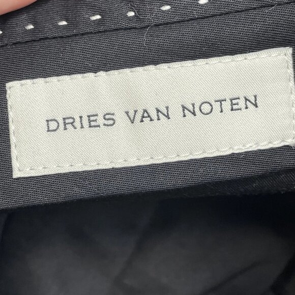 Dries Van Noten Men’s Wool Trousers Size 44 / US 28 Black - Picture 6 of 7